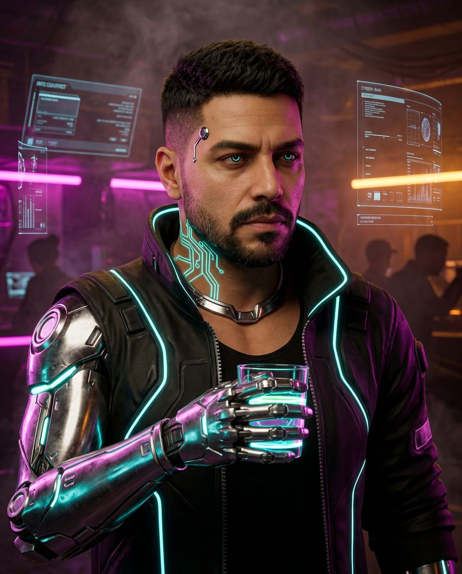 Cyberpunk — Cyber Lounge