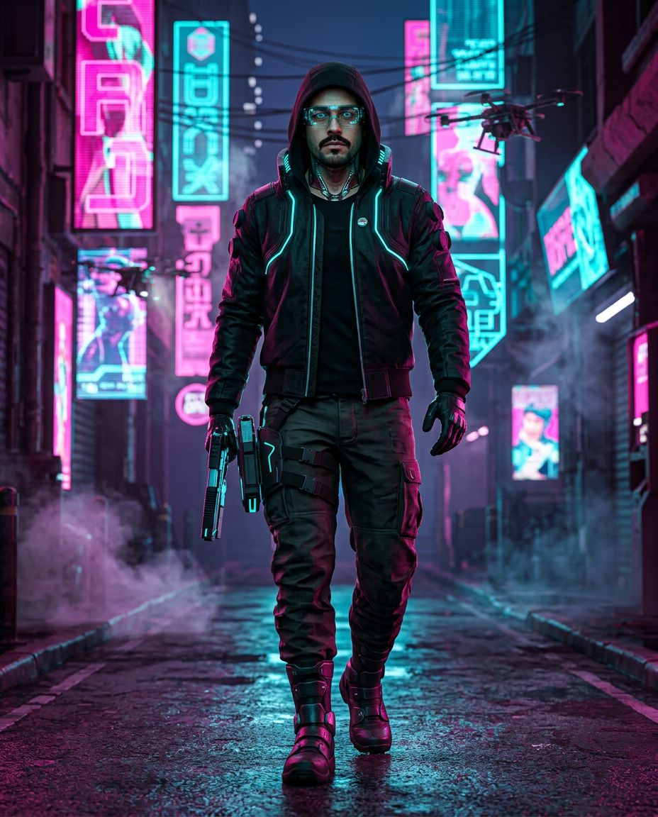Cyberpunk — Neon Street