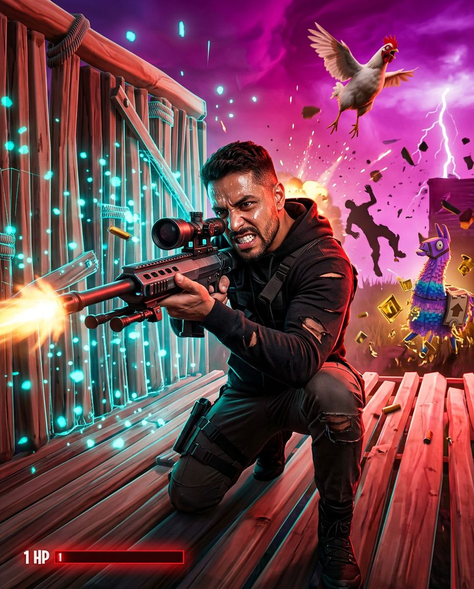 Fortnite — Clutch X1 sniper