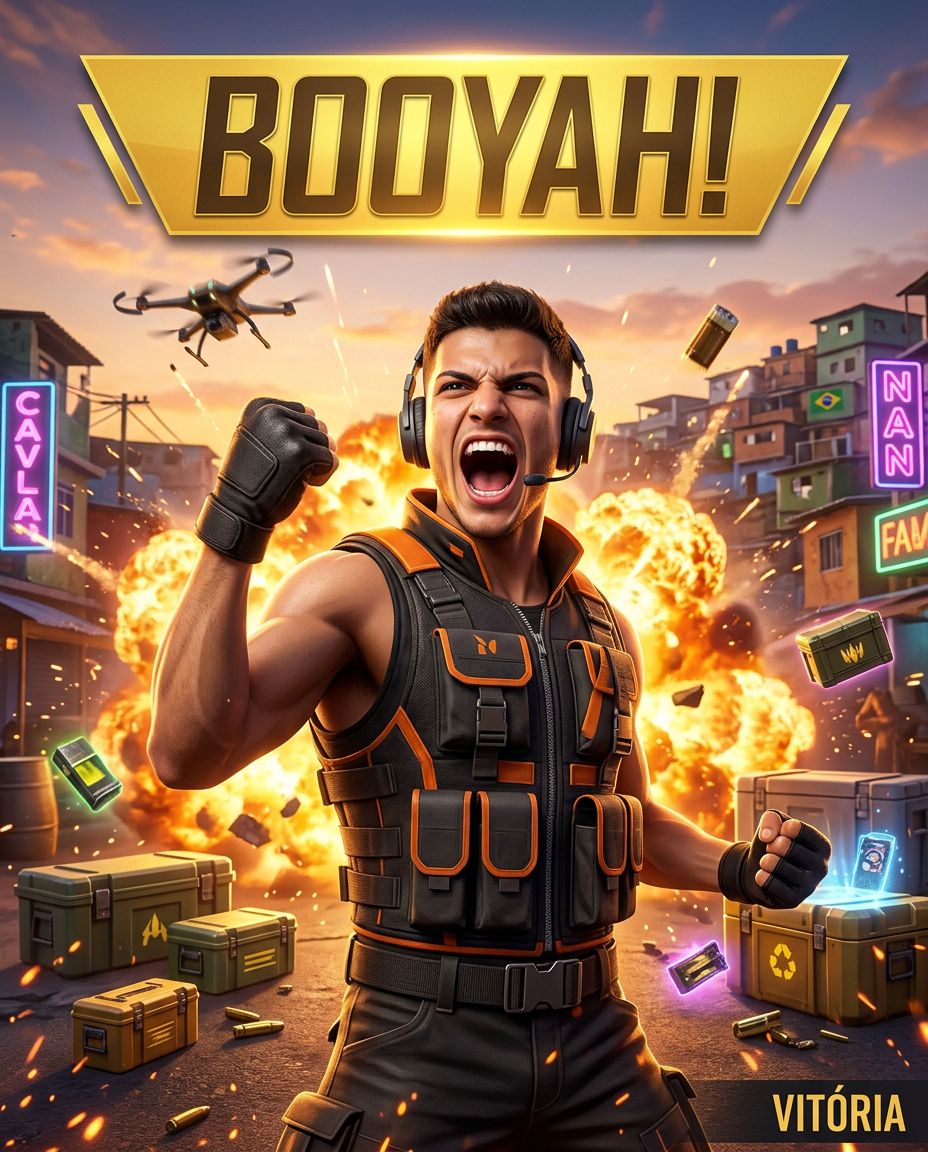 Skin Lendária — Booyah